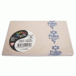 PAQUET DE 25 CARTES SIMPLES POLLEN 110X155MM 210G/M2 - OPALINE - LOT DE 5