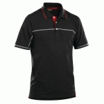 POLO BICOLORE NOIR/ROUGE TAILLE M - BLAKLADER