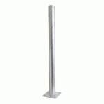 POTEAU DE PROTECTION ACIER GALVANISÉ À FIXER Ø90 MM - VISO