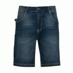 BERMUDA STONE JEAN BLEU DÉLAVÉ T50 - DIADORA SPA - 702.173549