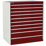 BOTT 1 ARMOIRE À TIROIRS CUBIO - 1200X1050X750MM - BOTT