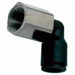 EQUERRE À PIQUAGE 3192 - Ø4 MM - FEMELLE 1/8" - BSPP CYLINDRIQUE PARKER LEGRIS