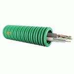 GAINE ICTA PRÉFILÉE Ø20MM - CÂBLE COAXIAL TV +GRADE 3 MTV - 100M PM PLASTIC MATERIALS