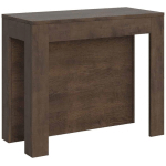 ITYHOME - CONSOLE EXTENSIBLE 90X48/296 CM CAYMAN NOYER