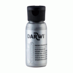 LOT DE 4 - DARWI FLACON DE 50 ML DE PEINTURE SUR CÉRAMIQUE À FROID - ARGENT