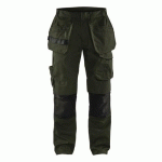 PANTALON DE TRAVAIL SERVICES STRETCH AVEC POCHES FLOTTANTES TAILLE 38 - BLAKLADER