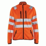 VESTE SOFTSHELL HAUTE VISIBILITÉ FEMME TAILLE XS - BLAKLADER