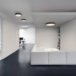 VIBIA DUO 4870 PLAFONNIER LED, GRAPHITE