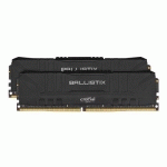 BALLISTIX - DDR4 - KIT - 16 GO: 2 X 8 GO - DIMM 288 BROCHES - 3200 MHZ / PC4-25600 - MÉMOIRE SANS TAMPON