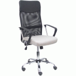 FAUTEUIL DE DIRECTION GONTAR - GRIS CLAIR - FOROL