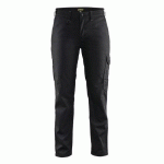 PANTALON DE TRAVAIL INDUSTRIE FEMME NOIR/GRIS TAILLE 46C - BLAKLADER