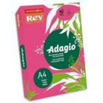 PAPYRUS RAMETTE 500 FEUIL PAPIER COULEUR ADAGIO+ COPIEUR,LASER,JET D'ENCRE 80G FORMAT A4 GRENADINE INTENS