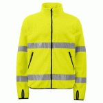 PROJOB 6327 POLAIRE HV EN ISO 20471 CLASSE 3 JAUNE/NOIR - TAILLE M