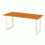 BUREAU SQUARE 120 X 80 X 75 CM DESIGN DROIT CERISIER