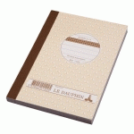 LOT DE 5 - MANIFOLD LE DAUPHIN 1102D - 50 PAGES 10,5 X 14,8 CM AUTOCOPIANT 2 EXEMPLAIRES