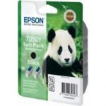 EPSON PACK DE 2 CARTOUCHES JET D'ENCRE NOIRES POUR IMPRIMANTE STYLUS COLOR 440 REF T050142