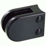 PINCES À VERRE CARRÉ 45X63 MM – SUPPORT ARRONDI – ZAMAK NOIR DESIGN PRODUCTION