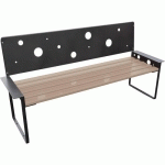 BANC OXYGENE 180 M PANTONE - ALU - BEIGE