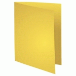 CHEMISE EXACOMPTA FLASH - CARTE RECYCLEE 220 G - TEINTE VIVE JAUNE - 24 X 32 CM - PAQUET DE 100