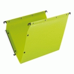 LOT DE 10 - DOSSIER SUSPENDU POUR ARMOIRES POLYPROPYLÈNE OPAQUE ULTIMATE ELBA FOND NORMAL VERT