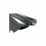 VARIANCE STORE - FILM ADHÉSIF MIROIR INOX POSE EXTÉRIEURE - 1.52 M X 7 M (MI75)