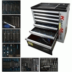 Servante d'atelier ROLL M3 - 6 tiroirs + 62 outils FACOM ROLL.CONTACTPF 569  x 421 x 60 mm