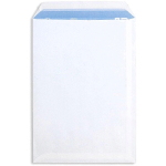 ENVELOPPEBULLE - LOT DE 50 ENVELOPPES BLANCHES C4 SANS FENÊTRE GAMME COURRIER+