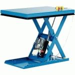 TABLE ELEVATRICE FIXE F=1000KG PLAT=1200X 800M M COURSE= 800 - HYMO