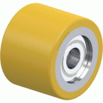 BLICKLE - GALET DE TRANSPALETTES Ø 80MM BANDAGE POLYURÉTHANE PU 550KG - HTH 80X62/20-54K