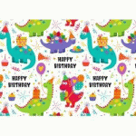 LOT DE 9 - PAPIER CADEAU 