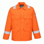 PORTWEST FR25 VESTE BIZFLAME PLUS ORANGE - TAILLE 4XL