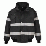 PORTWEST S435 BLOUSON BOMBER IONA 4-EN-1 NOIR - TAILLE 4XL