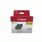 CANON CLI-36 PACK DE 2 CARTOUCHES 3 COULEURS POUR IMPRIMANTE JET D
