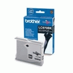 CARTOUCHE BROTHER LC970 NOIRE POUR IMPRIMANTE JET D