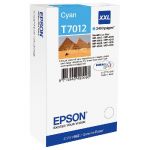EPSON CARTOUCHE D'ENCRE PYRAMIDES T7012 XXL C (C13T70124010) - DURABRITE ULTRA - GRANDE CAPACITÉ - COULEUR: CYAN