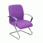 FAUTEUIL VISITEUR LUGE CAUDETE - LILAS