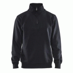 SWEAT COL CAMIONNEUR NOIR TAILLE XL - BLAKLADER