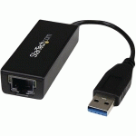 ADAPTATEUR RÉSEAU USB 3.0 VERS GIGABIT ETHERNET NIC - M/F - NOIR