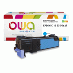TONER REMANUFACTURÉ OWA - STANDARD - CYAN - POUR EPSON C13S050629