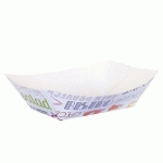 BARQUETTE 180 G PAROLE 230 G/M² 9.3X5.3X3.5 CM CARTON BLANC (VENDU PAR 100)