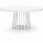 TABLE OVALE EXTENSIBLE ELIZA BLANC - BLANC