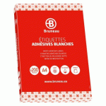 ETIQUETTE ADRESSE MULTI-USAGES 70 X 42.3 MM BRUNEAU BLANCHE - BOÎTE DE 4 200