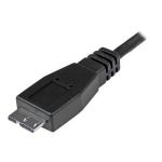 STARTECH.COM USB C TO MICRO USB CABLE 0.5M - USB 3.1 TYPE C TO MICRO USB TYPE B CABLE - MICRO USB 3.1 TO USB-C - THUNDERBOLT 3 COMPATIBLE (USB31CUB50CM) - CÂBLE USB DE TYPE-C - USB-C POUR MICRO-USB DE TYPE B - 50 CM