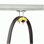 SUPPORT D'EXTREMITE POUR MONORAIL CABLE PLAT