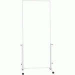 TABLEAU BLANC MOBILE SOLID EASY2MOVE 75X180 CM - MAUL