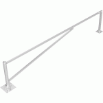 BARRIÈRE PIVOTANTE À CHEVILLER AVEC BLOCAGE - 4500MM - SCHAKE