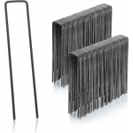 LOT DE 100 PIQUETS DE FIXATION EN ACIER 2,9 MM, 150 MM LONG, 25 MM LARGE