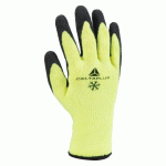 LOT DE 12 - GANTS ANTI-FROID DELTA PLUS APOLLON WINTER VV735 JAUNE/NOIR TAILLE 10 - LA PAIRE
