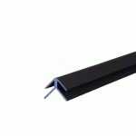PROFILS ALUMINIUM POUR PANNEAU COMPOSITE ALUMINIUM-JONCTION EN H - NOIR NORDLINGER