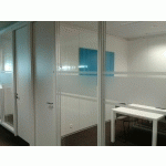 VITROPHANIE DE SÉCURITÉ - FILM VITRE EFFET SABLÉ - 1,52 X 2,50 M - COURT TERME